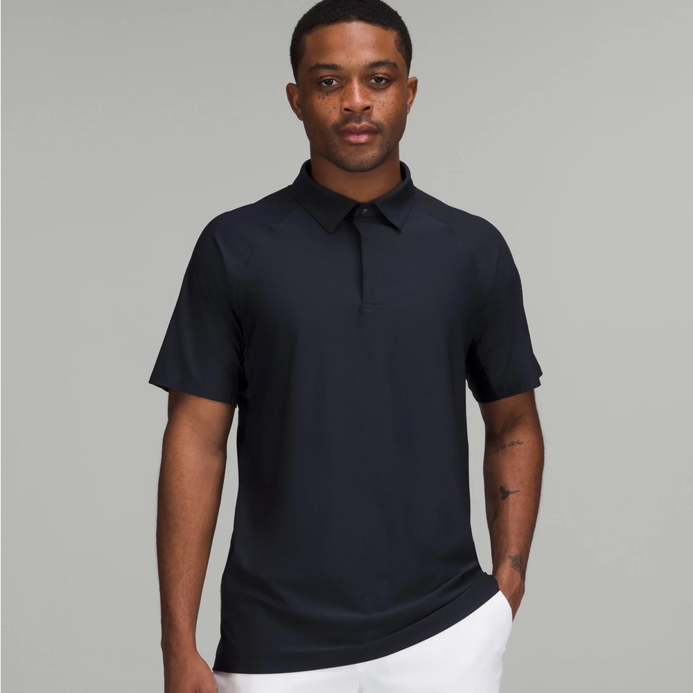Lululemon Black Polo